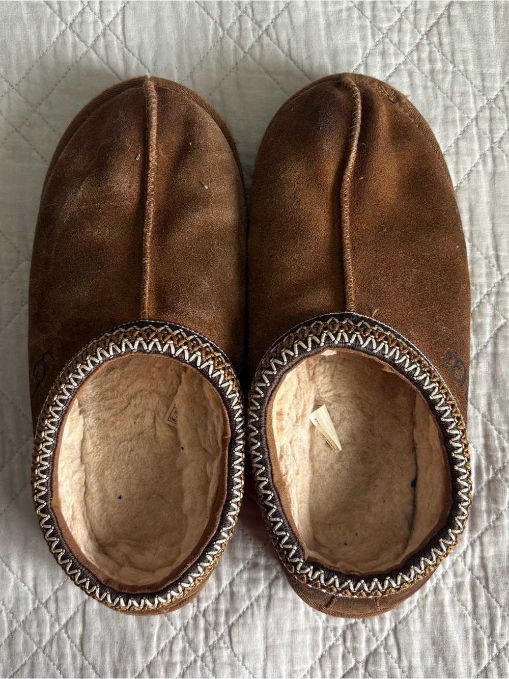 UGG Brown Tasman Slippers Men’s Size 10